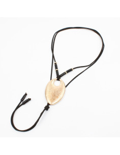 Collar de Gamuza y Dije