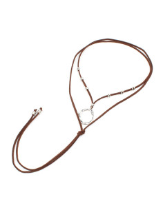 Collar Corbatero de Gamuza | Infinita Moda