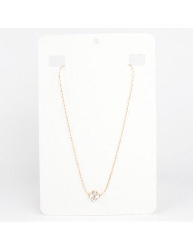 Collar de Cadena y Strass | Infinita Moda