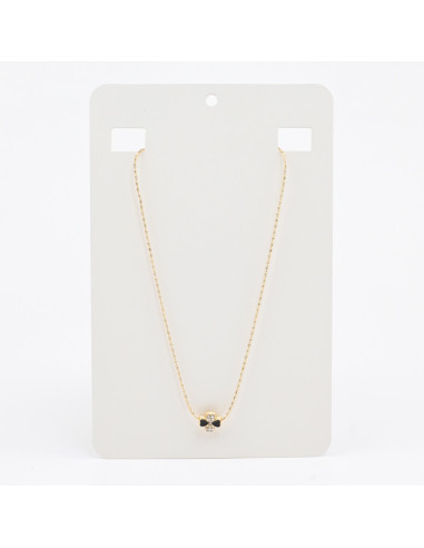 Collar de Cadena y Strass | Infinita Moda