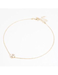 Collar de Cadena y Strass | Infinita Moda