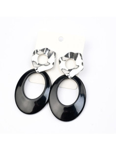 Aro Níquel y Acrílico | Infinita Moda