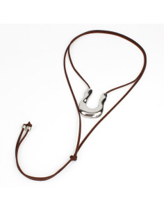 Collar de Gamuza y Dije | Infinita Moda