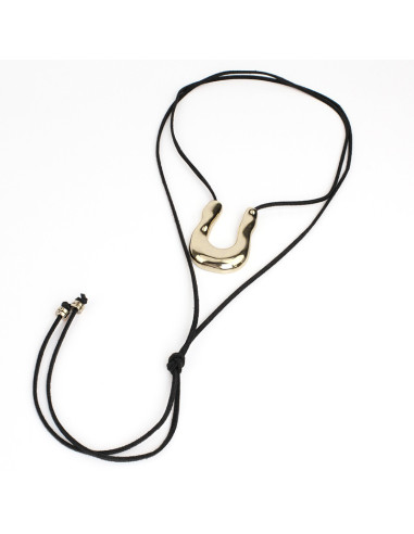 Collar de Gamuza y Dije | Infinita Moda