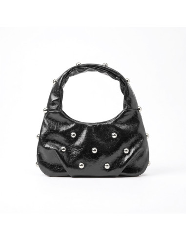 Cartera & Mini Bag de PU Silver Dots