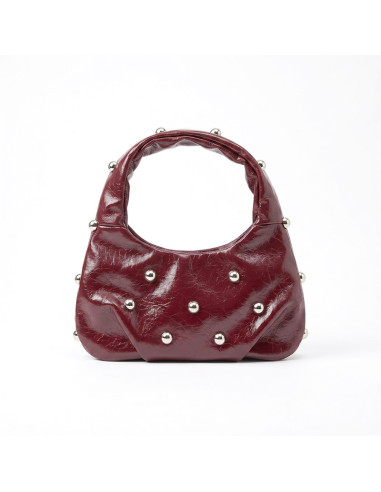 Cartera & Mini Bag de PU Silver Dots