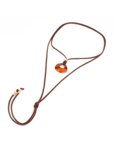 Collar Corbatero de Gamuza | Infinita Moda