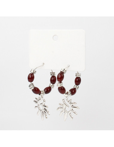 Aro Acrílico Flor | Infinita Moda