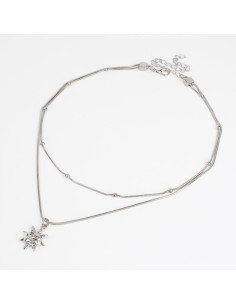 Collar Doble y Dije | Infinita Moda