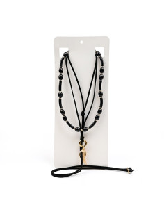 Set de Collares Enhebrado y Gamuza