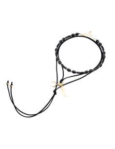Set de Collares Enhebrado y Gamuza