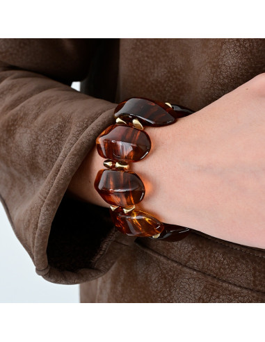 Pulsera Elástica Acrílico