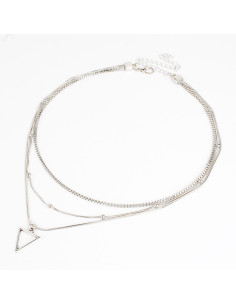 Collar de TripleCadena  | Infinita Moda