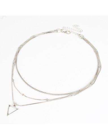 Collar de TripleCadena  | Infinita Moda