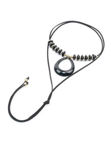 Corbatero de Gamuza | Infinita Moda