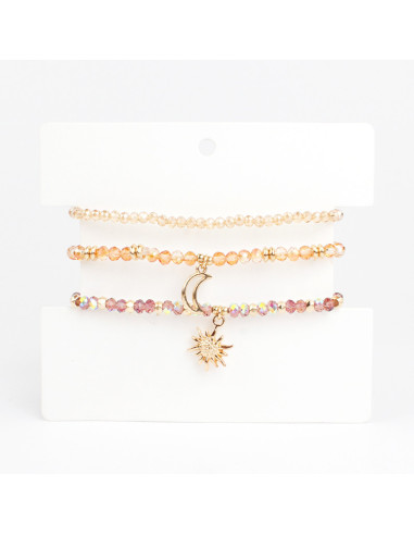 Set de Tres Pulseras | Infinita Moda