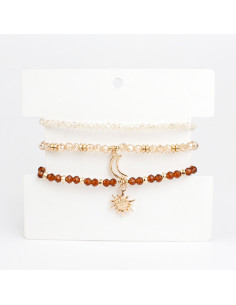 Set de Tres Pulseras | Infinita Moda