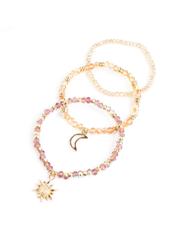 Set de Tres Pulseras | Infinita Moda