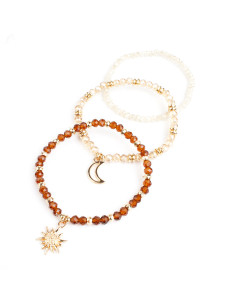 Set de Tres Pulseras | Infinita Moda