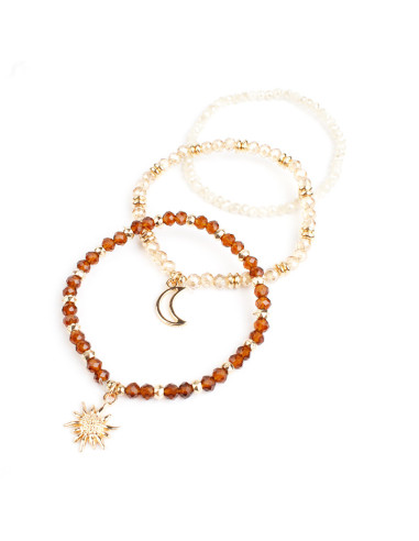Set de Tres Pulseras | Infinita Moda