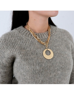 Collar de Cadenas y dije Orgánico