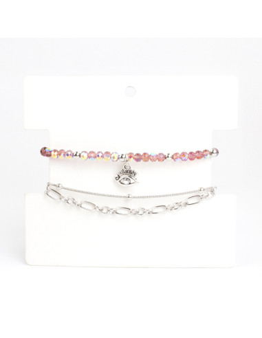 Set de Dos Pulseras | Infinita Moda