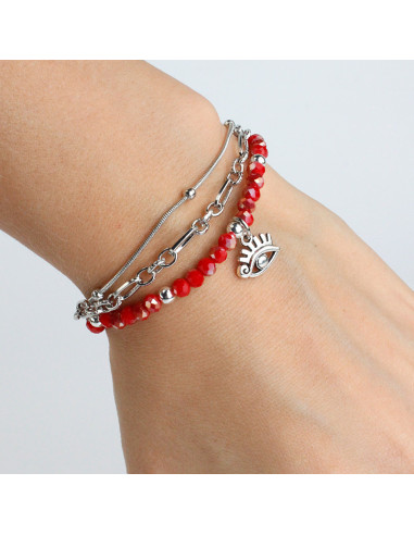 Set de Dos Pulseras | Infinita Moda