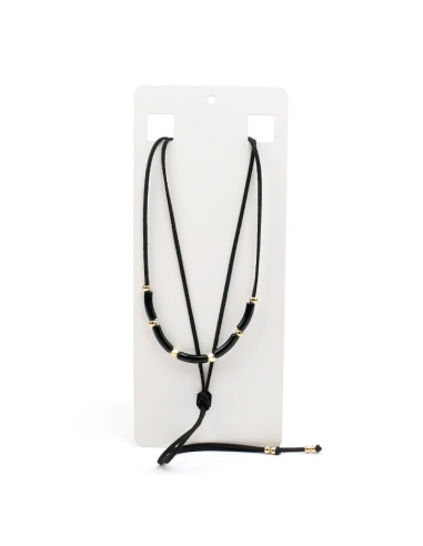 Collar Corbatero de Gamuzas