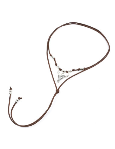 Collar Boho de Gamuza | Infinita Moda