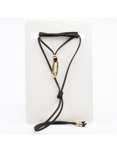 Collar de Gamuza y Dije | Infinita Moda