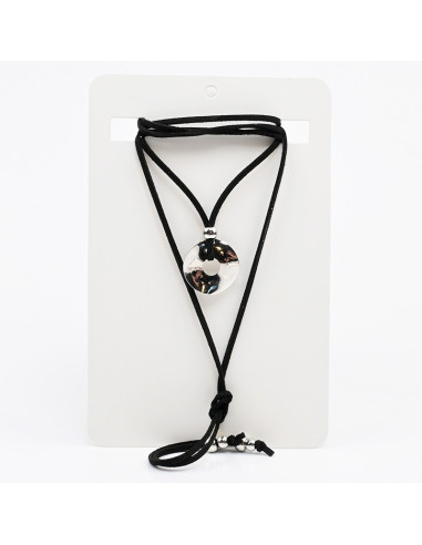 Collar de Gamuza y Dije | Infinita Moda