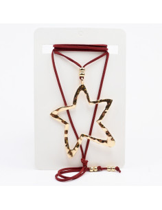 Collar de Gamuza y Dije | Infinita Moda