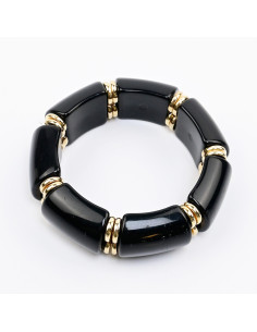 Pulsera Elástica de Acrílico Chic