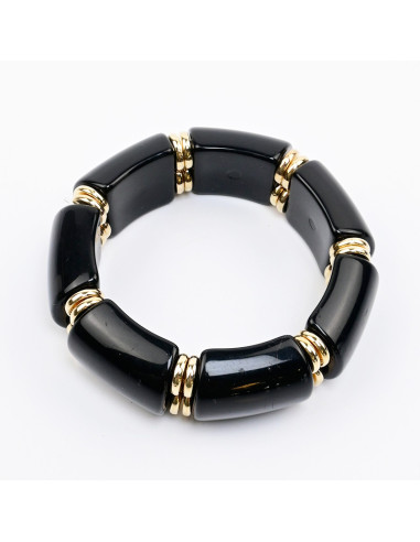 Pulsera Elástica de Acrílico Chic