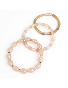 Set de Tres Pulseras | Infinita Moda