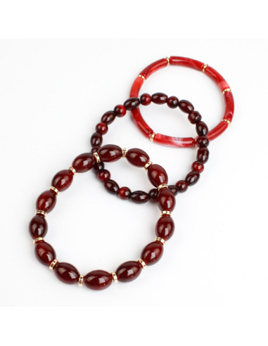 Set de Tres Pulseras | Infinita Moda
