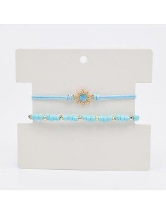 Set de Pulseras de Hilo Mundial