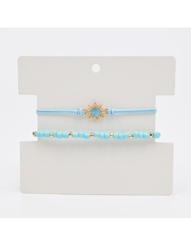 Set de Pulseras de Hilo Mundial