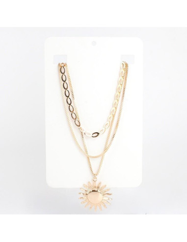 Collar Triple de Cadenas | Infnita Moda