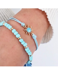 Set de Pulseras de Hilo Mundial