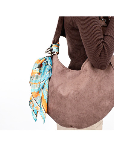 Cartera de Gamuza Hoop