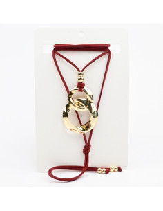 Collar de Gamuza y Dije | Infinita Moda
