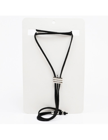 Collar Corbatero de Gamuza