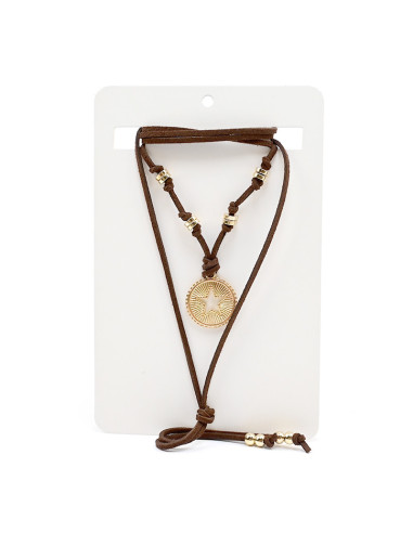 Collar de Gamuza Boho | Infinita Moda