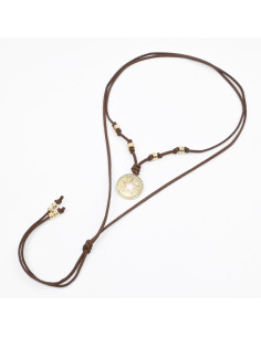Collar de Gamuza Boho | Infinita Moda