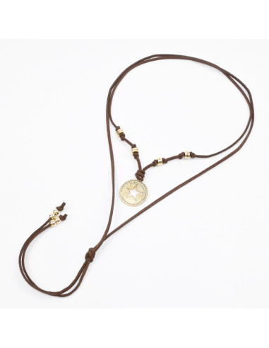 Collar de Gamuza Boho | Infinita Moda