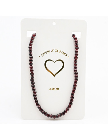 Collar de Cuentas de Vidrio - Tigers Eye