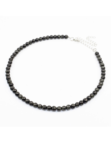 Collar de Cuentas de Vidrio - Tigers Eye