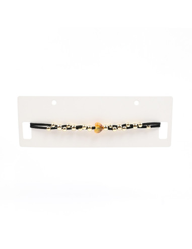 Choker de Gamuza y Dije Acrílico