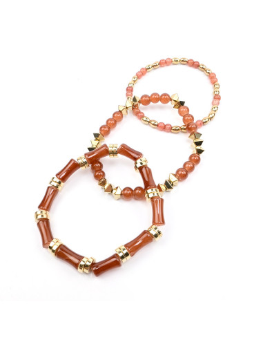 Set de Tres Pulseras | Infinita Moda